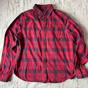 Eddie Bauer plaid long sleeve flannel